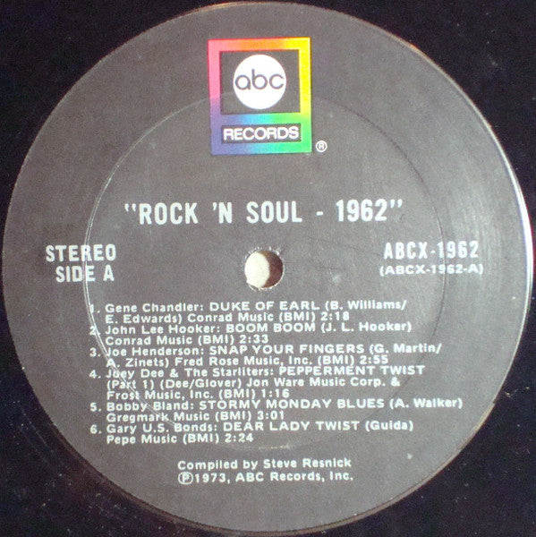 Various : Rock 'N' Soul 1962 (LP, Comp)