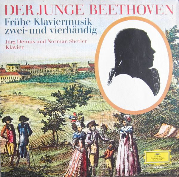 Ludwig van Beethoven - Jörg Demus, Norman Shetler : Der Junge Beethoven (Frühe Klaviermusik Zwei- Und Vierhändig) (LP)