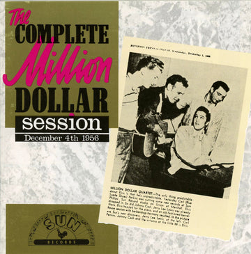 The Million Dollar Quartet : The Complete Million Dollar Session (CD, Album, RE)