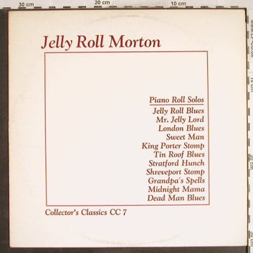 Jelly Roll Morton : Piano Roll Solos (LP, Comp)