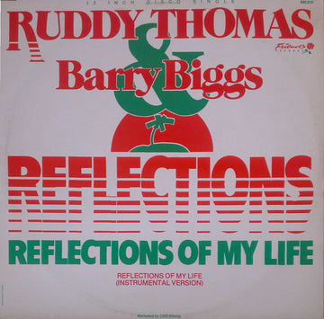 Ruddy Thomas & Barry Biggs : Reflections Of My Life (12")