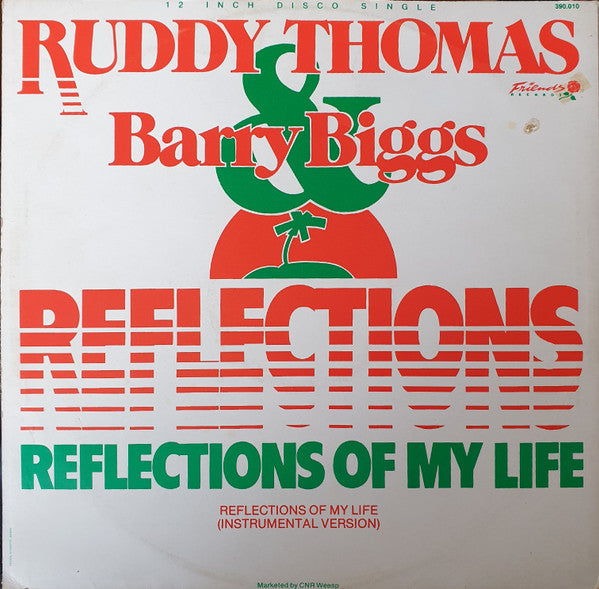 Ruddy Thomas & Barry Biggs : Reflections Of My Life (12")