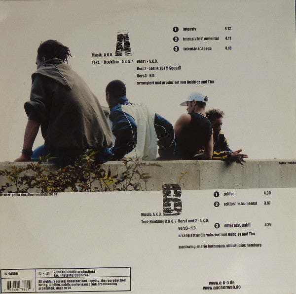 A.K.O. (2) : Intensiv (12")