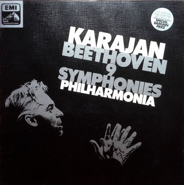 Ludwig van Beethoven, Herbert von Karajan, Philharmonia Orchestra : Beethoven 9 Symphonies (7xLP, Comp + Box)