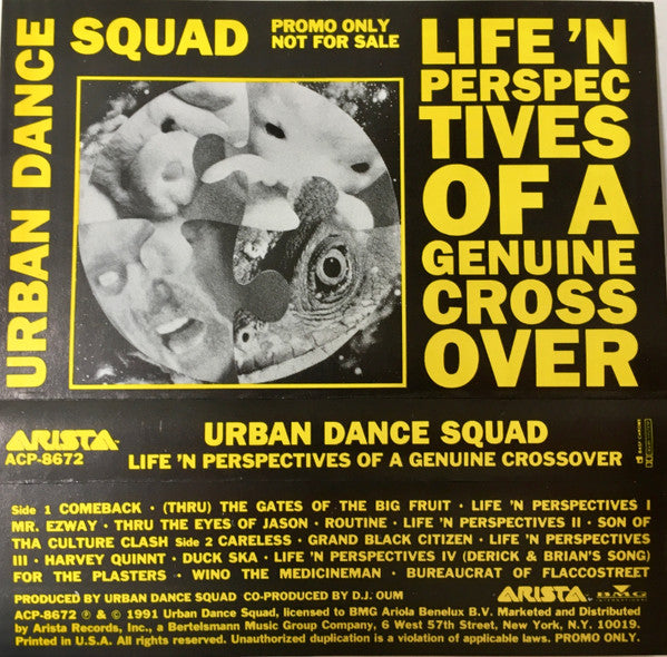 Urban Dance Squad : Life 'N Perspectives Of A Genuine Crossover (Cass, Album, Promo)
