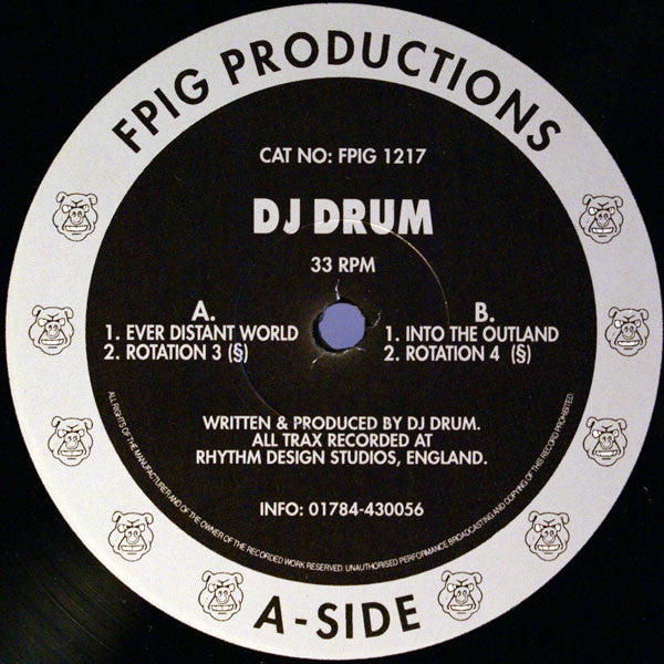 DJ Drum : Rhythm Design (12")