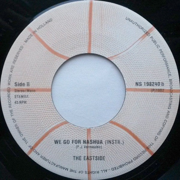 Dave Lawrence (7) And The Eastside (2) : De Nashua Song (7")