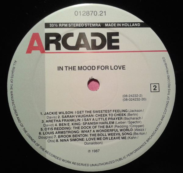 Various : In The Mood For Love (LP, Comp)