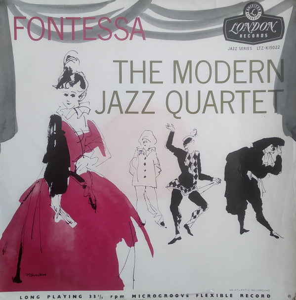 The Modern Jazz Quartet : Fontessa (LP, Album, Mono)