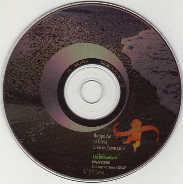 DJ Olive : Heaps As, Live In Tasmania (CD, Mixed)