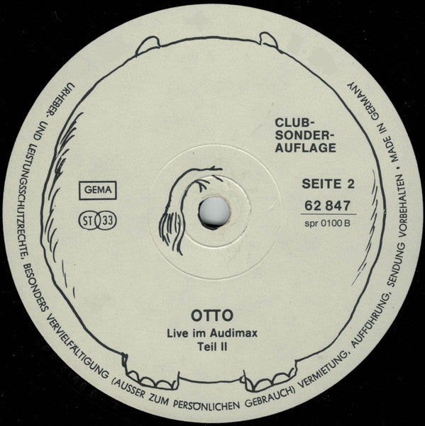 Otto Waalkes : Live Im Audimax (LP, Album, Club)