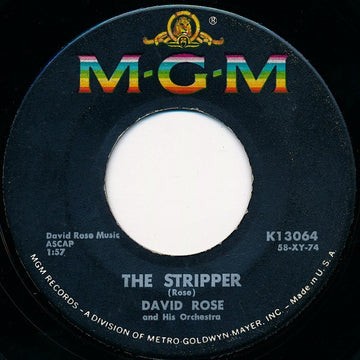 David Rose & His Orchestra : The Stripper / Ebb Tide (7", Single)