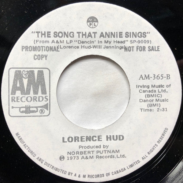 Lorence Hud : Sweet Janie Malone (7", Single, Promo)