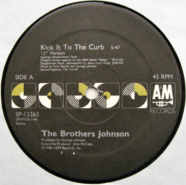 Brothers Johnson : Kick It To The Curb (12", Single)