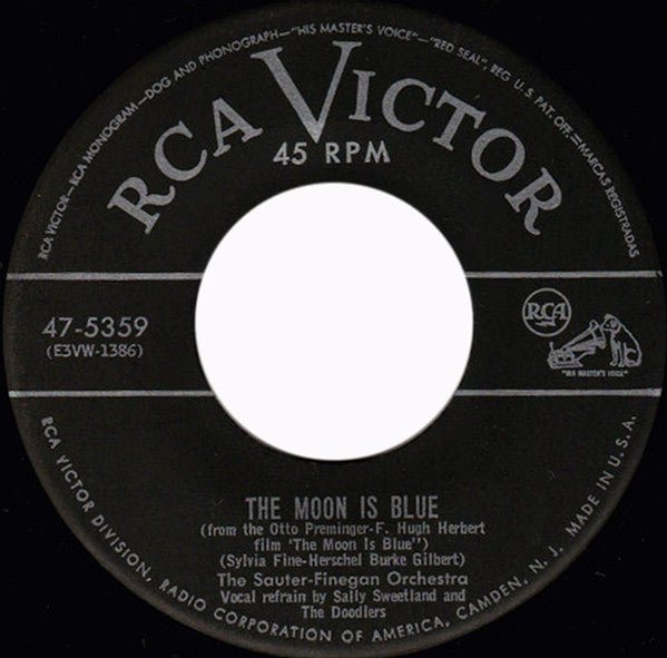 Sauter-Finegan Orchestra : The Moon Is Blue / "O" (Oh!) (7")