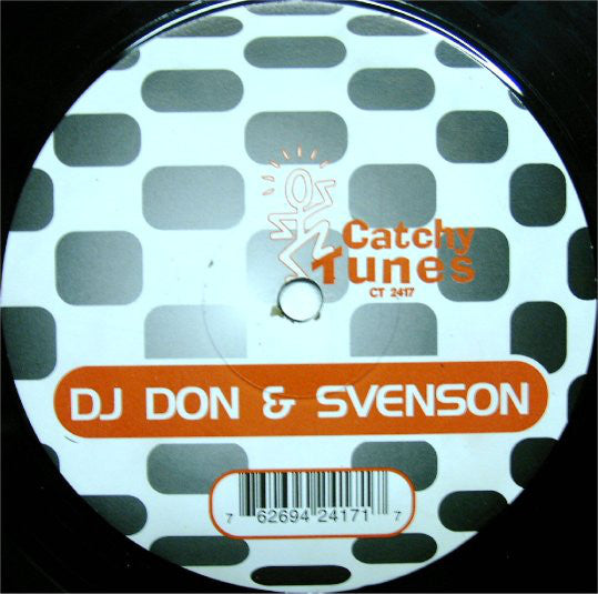DJ Don & Svenson : My Beat Shoot Back (12")