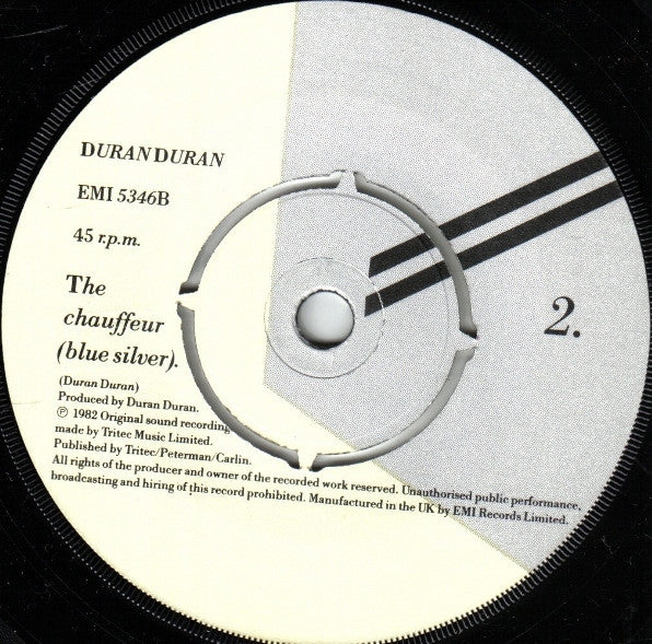 Duran Duran : Rio (7", Single)