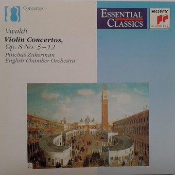 Antonio Vivaldi, Pinchas Zukerman, English Chamber Orchestra : Vivaldi: Violin Concertos, Op. 8, Nos. 5-12 (CD, Comp)