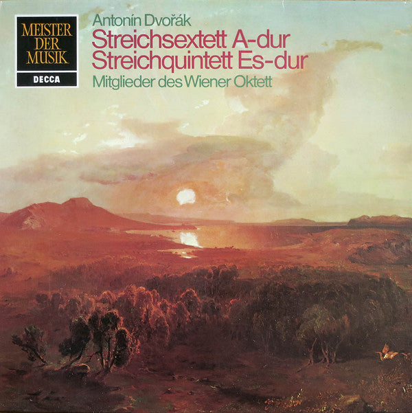 Antonín Dvořák, Mitglieder Des Wiener Oktetts : Streichsextett A-dur / Streichquintett Es-dur (LP)