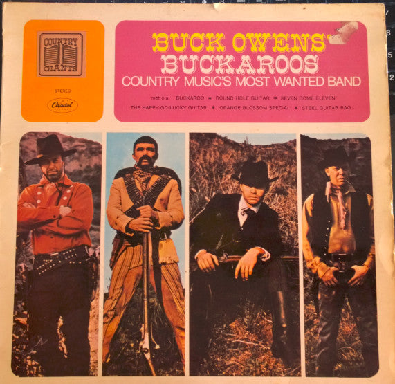 Buck Owens' Buckaroos : Country Music's Most Wanted Band (LP, Album)