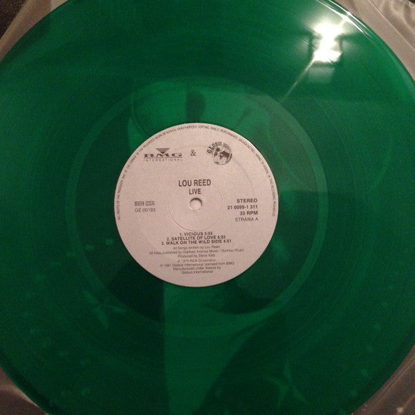 Lou Reed : Lou Reed Live (LP, Album, RE, Gre)