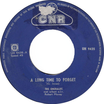 De Emeralds : A Long Time To Forget (7", Single, Lar)