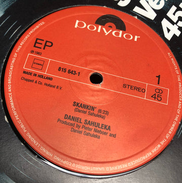 Daniel Sahuleka : Skankin' (12")