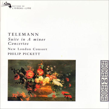 Georg Philipp Telemann - New London Consort • Philip Pickett : Suite In A Minor / Concertos (CD, Album)