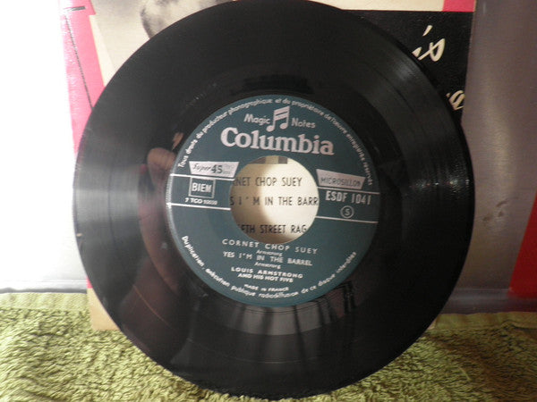 Louis Armstrong & His Hot Five / Louis Armstrong & His Hot Seven : Hot Five - Hot Seven (7", EP)