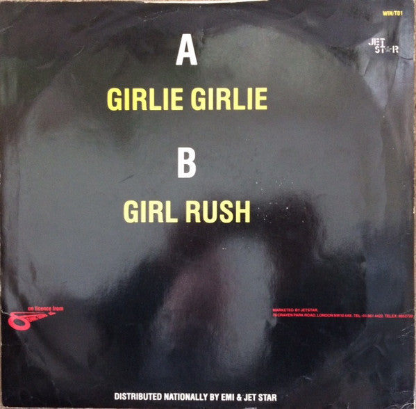 Sophia George / Winner All Stars : Girlie Girlie / Girl Rush (12", Maxi, EMI)