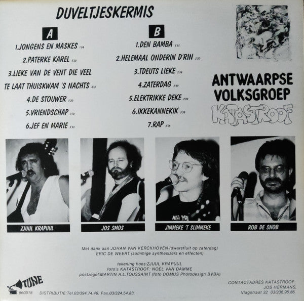 Katastroof : Duveltjeskermis (LP)