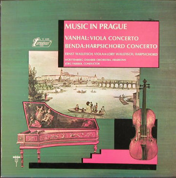 Johann Baptist Vanhal / Georg Anton Benda - Ernst Wallfisch, Lory Wallfisch, Württembergisches Kammerorchester, Jörg Faerber : Music In Prague (LP)