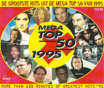 Various : De Grootste Hits Uit De Mega Top 50 Van 1995 (2xCD, Comp)