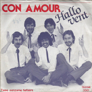 Con Amour : Hallo Vent (7", Single)