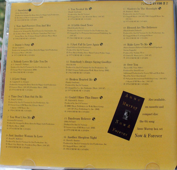 Anne Murray : The Best... So Far (CD, Comp)