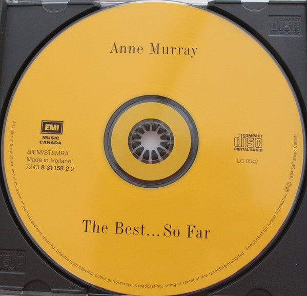 Anne Murray : The Best... So Far (CD, Comp)
