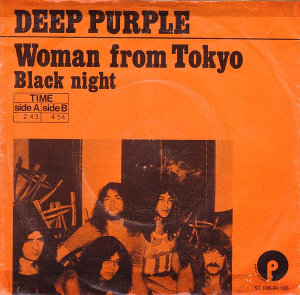 Deep Purple : Woman From Tokyo (7", Single, Ora)