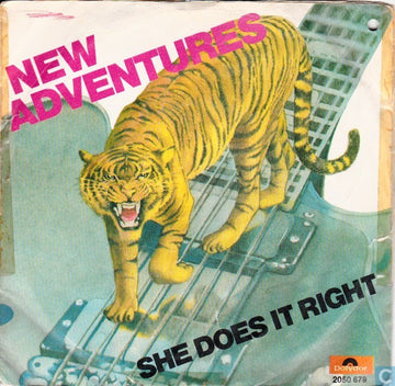 New Adventures : She Does It Right (7", Single)