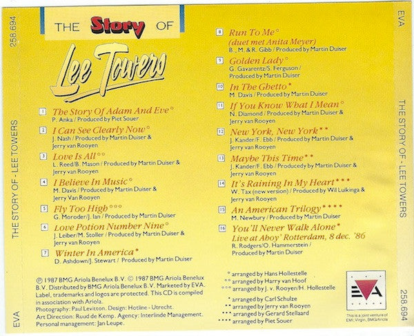 Lee Towers : The Story Of Lee Towers (CD, Comp)