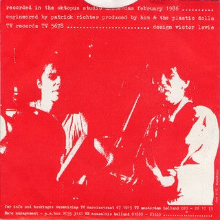 The Plastic Dolls : Red Car (7", Single)