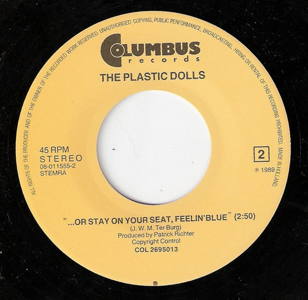 The Plastic Dolls : Two Moons (7", Single)