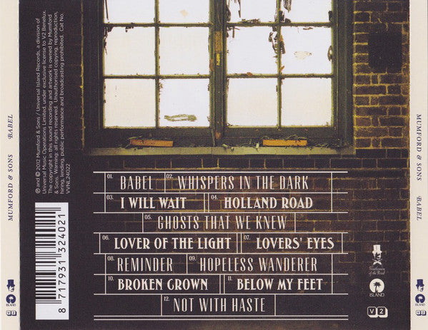 Mumford & Sons : Babel (CD, Album)