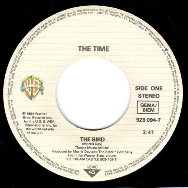 Morris Day & The Time : The Bird (7", Single)