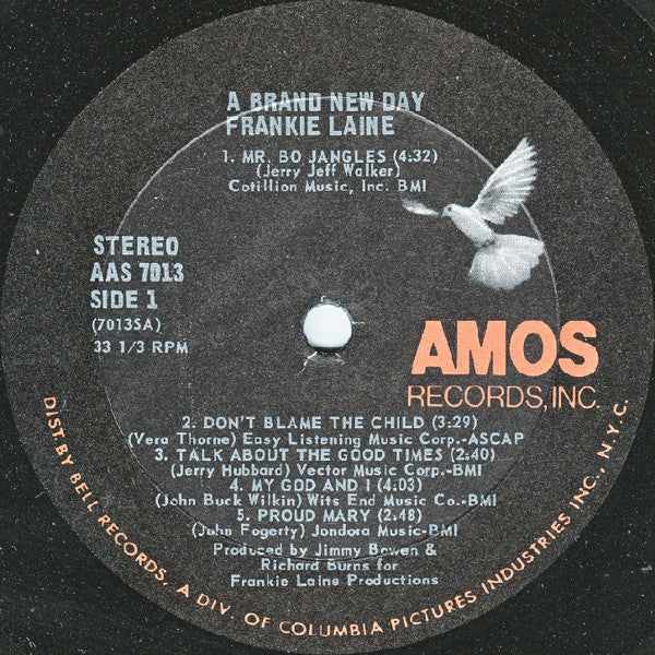 Frankie Laine : A Brand New Day (LP, Album)