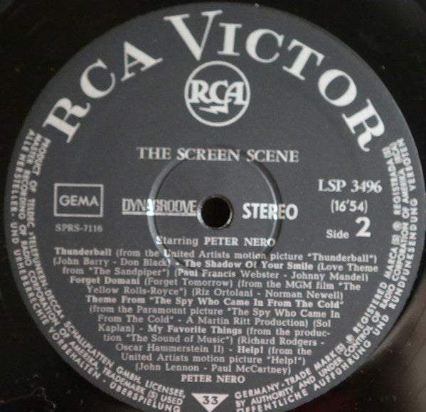 Peter Nero : The Screen Scene (LP, Album)
