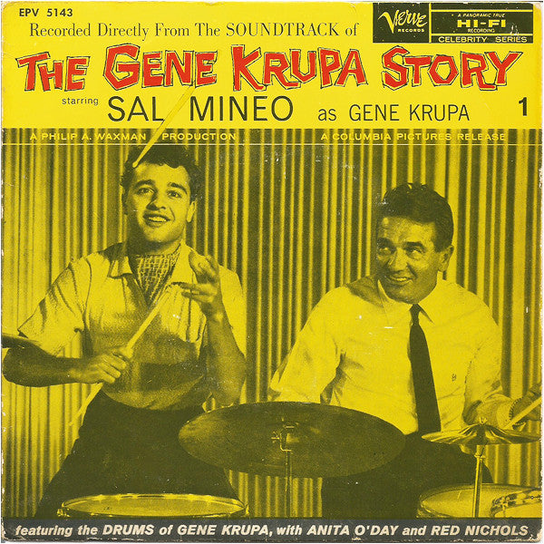 Gene Krupa : The Gene Krupa Story 1 (7", EP)