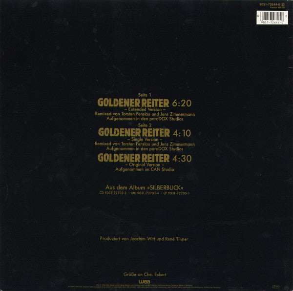 Joachim Witt : Goldener Reiter (12")
