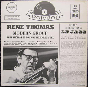 The René Thomas Modern Group : René Thomas Modern Group (LP)