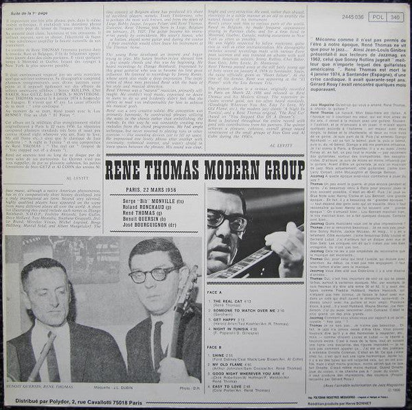 The René Thomas Modern Group : René Thomas Modern Group (LP)
