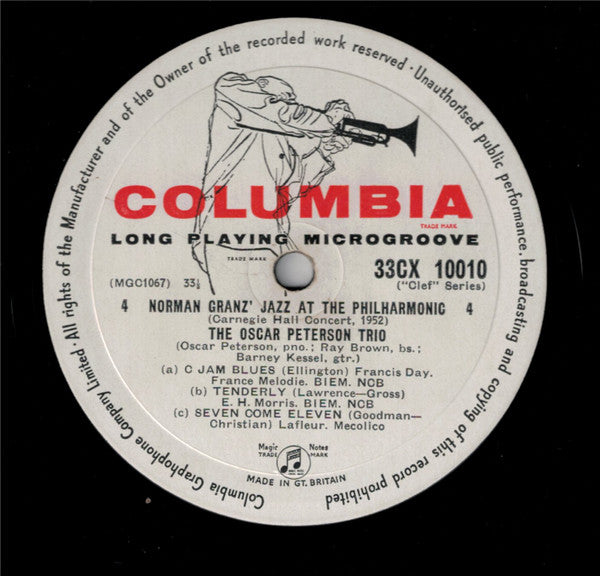 Jazz At The Philharmonic : Carnegie Hall Concert 1952 (Record 2) (LP, Mono)